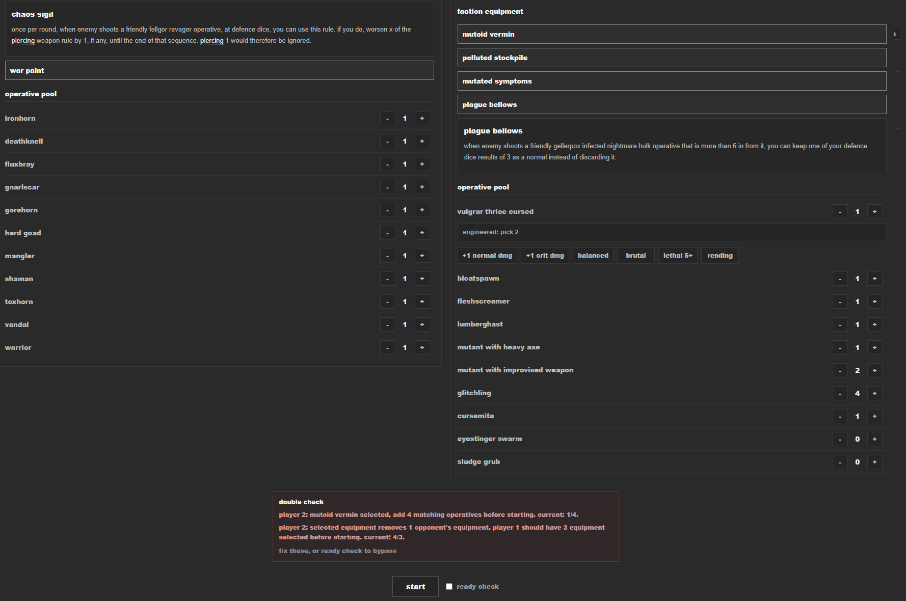 tracker overview screenshot